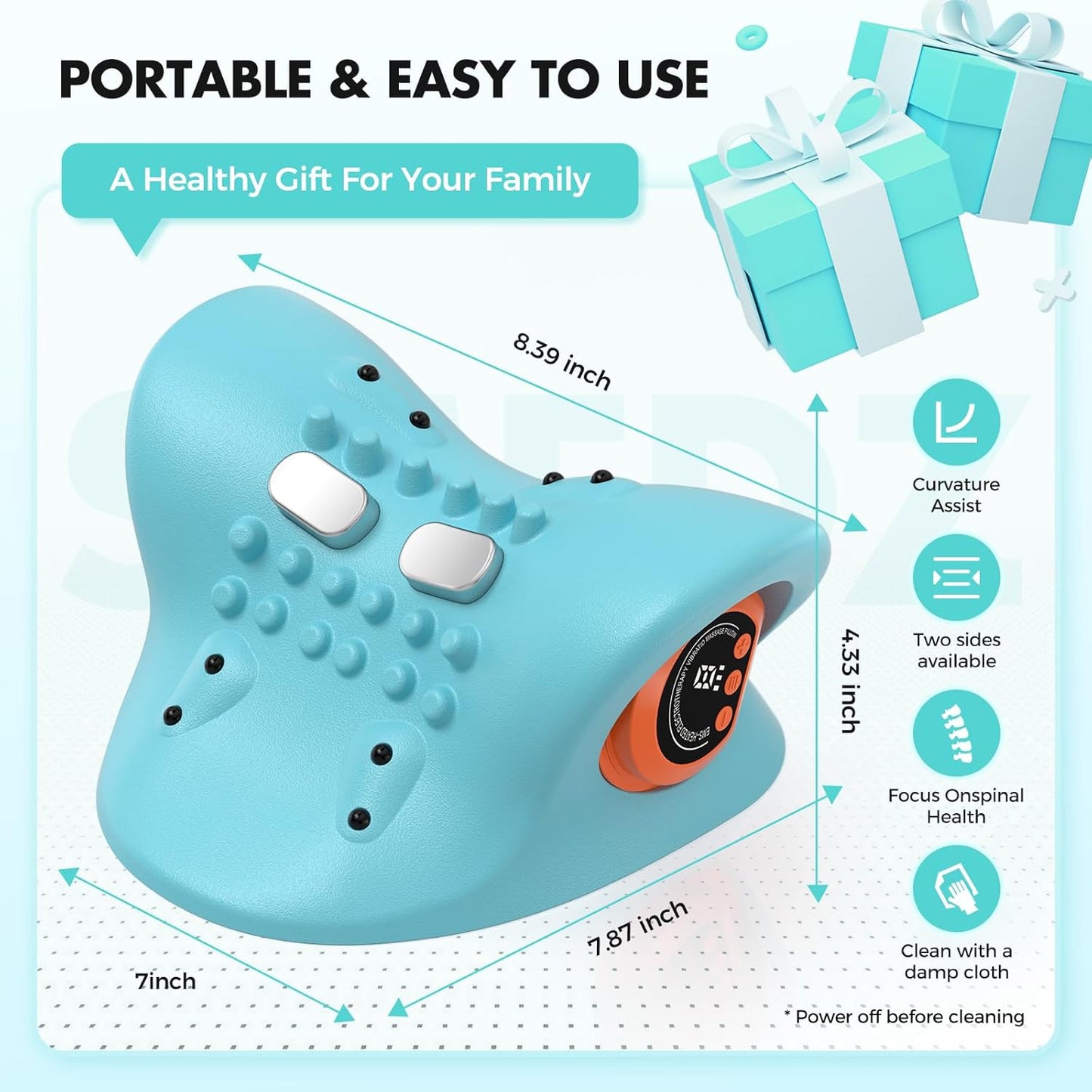 Zenvana™ 3-in-1 Neck Massager Pillow