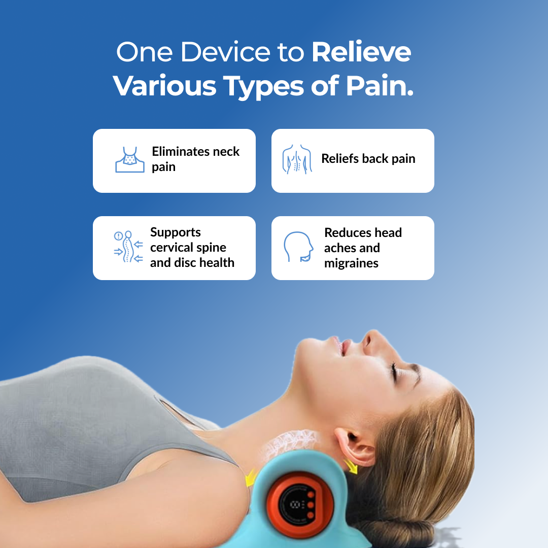 Zenvana™ 3-in-1 Neck Massager Pillow