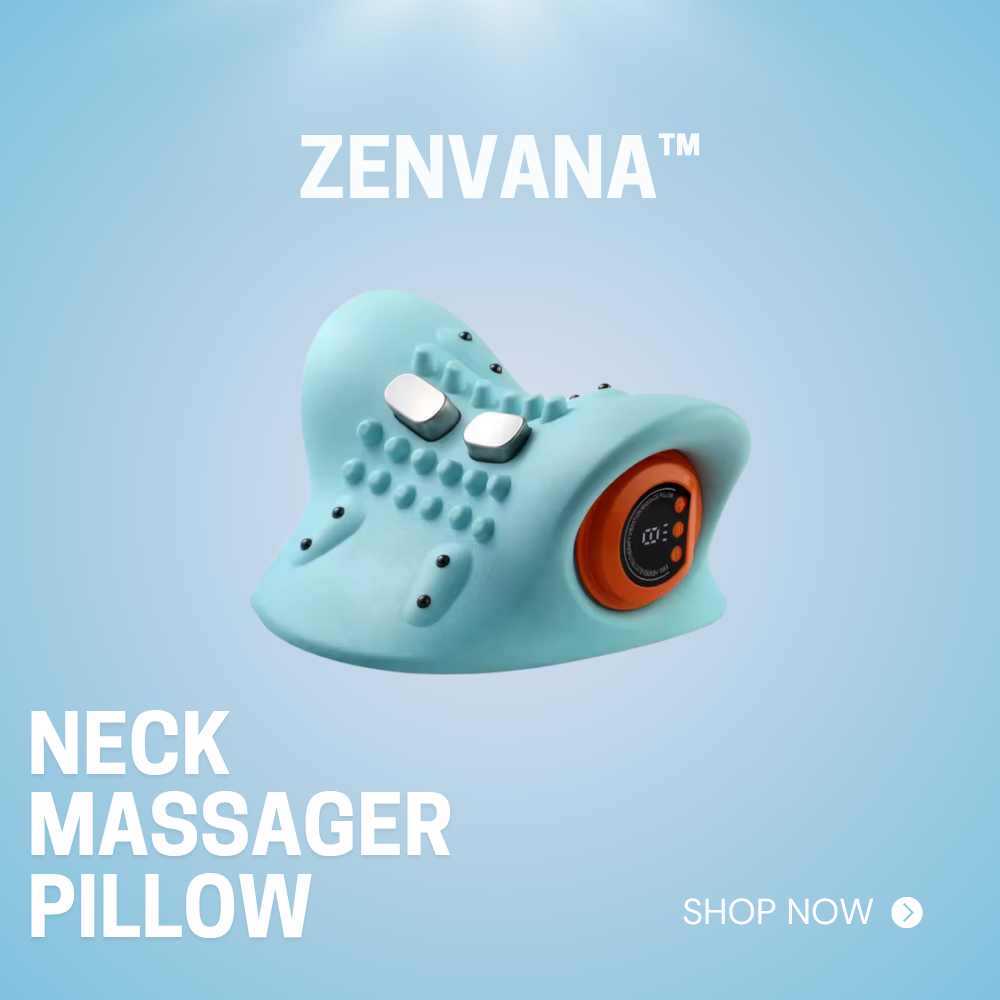 Zenvana™ 3-in-1 Neck Massager Pillow